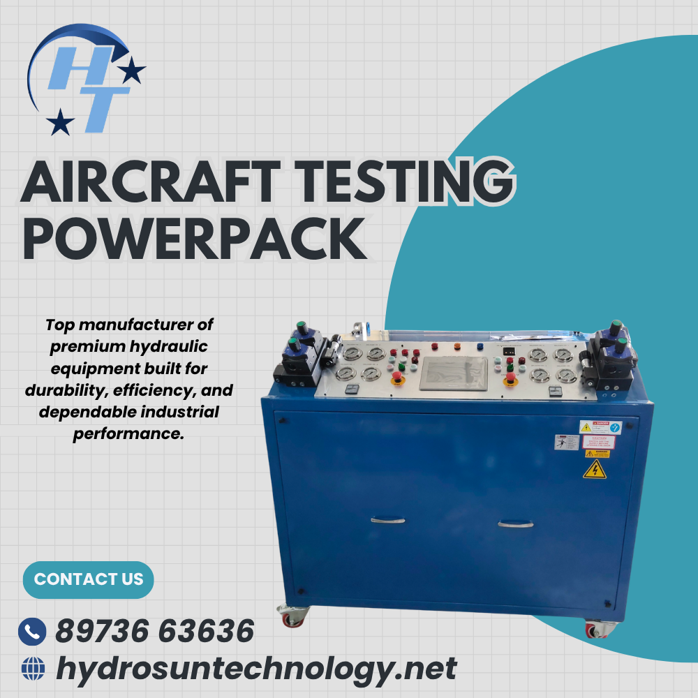 Aircraft Testing Powerpack Manufacturer