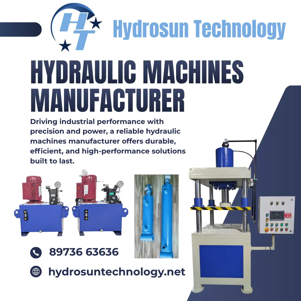 Hydraulic Machines Manufacturer in Coimbatore