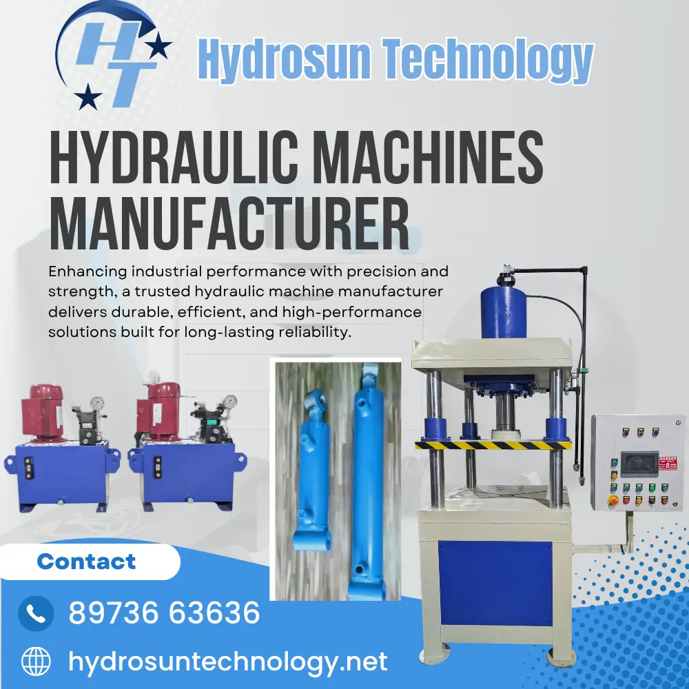 Hydraulic Machines Manufacturer in Tamilnadu