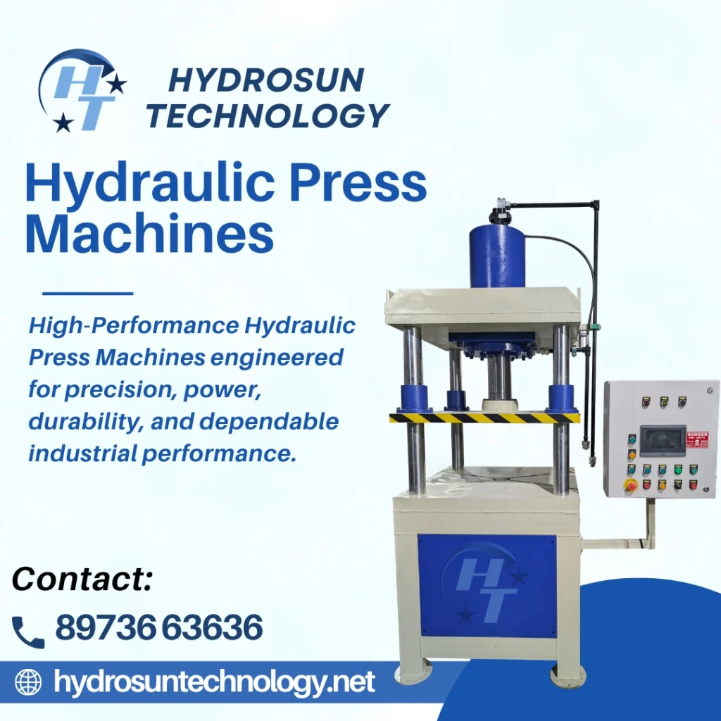 Hydraulic Press Machines Manufacturer Coimbatore