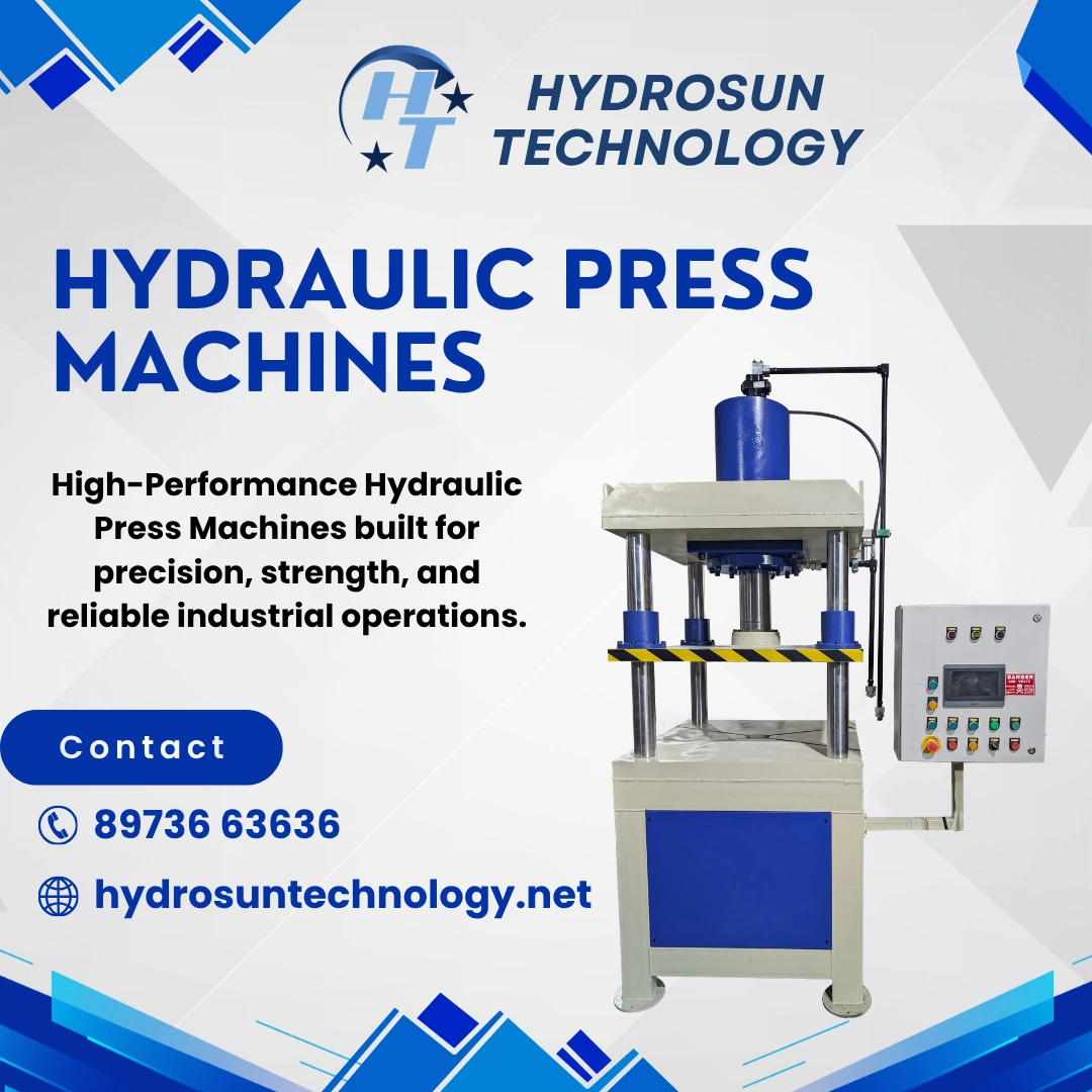 Hydraulic Press Machine Manufacturer in Coimbatore