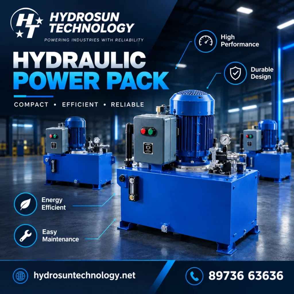 Hydraulic Power Pack Machines Manufacturer in Coimbatore
