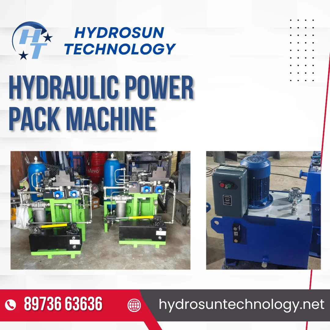 Hydraulic Power Pack Machines Manufacturer in Tamilnadu